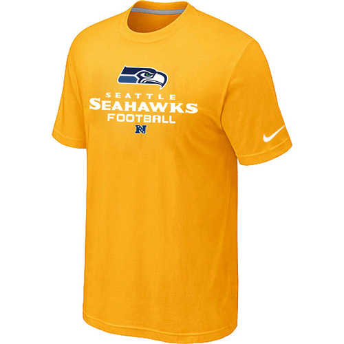 Nike Seattle Seahawks Critical Victory NFL T-Shirt - Dark Grey